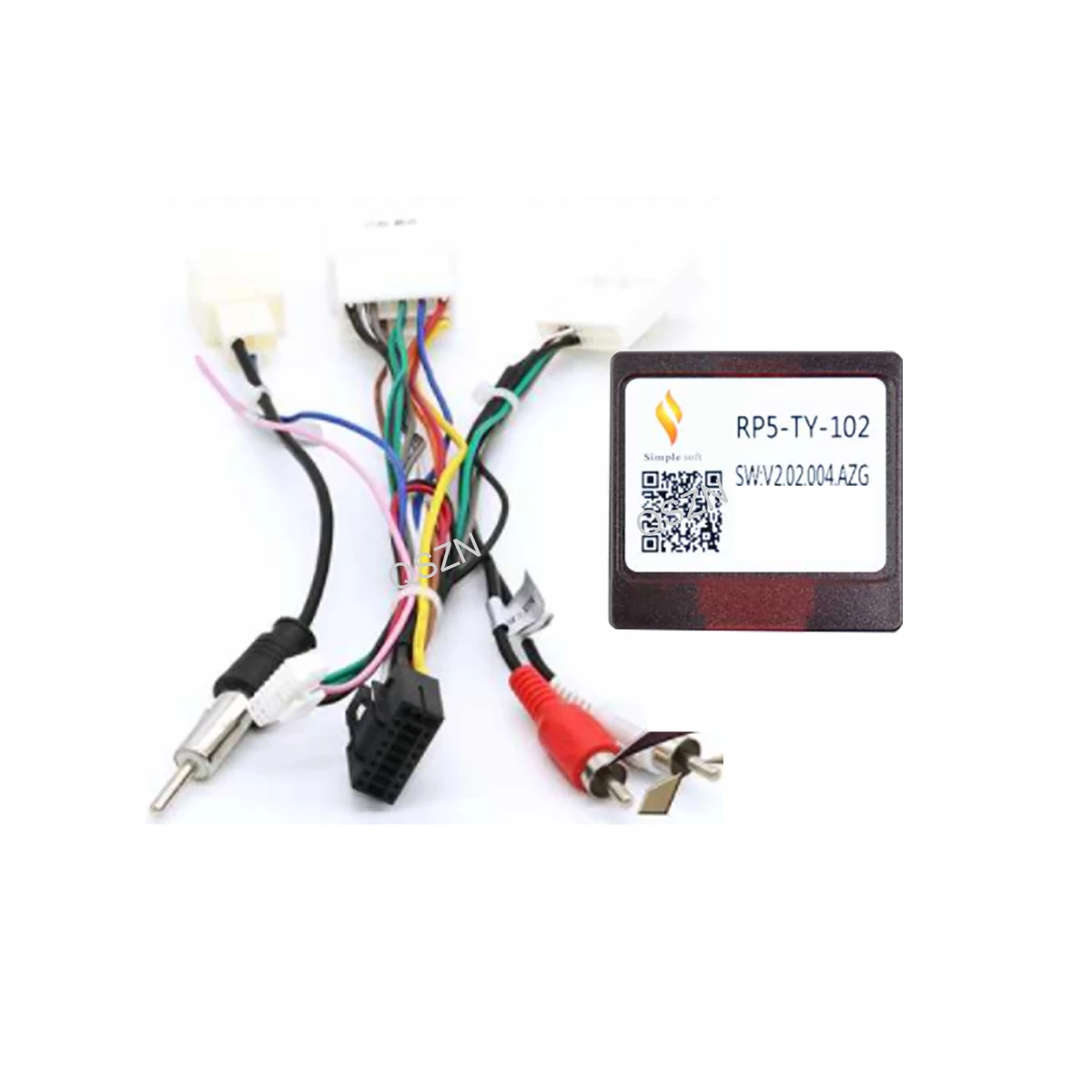 

Canbus Box TY-SS-01/RP5-TY-002/RP5-TY-102 для TOYOTA VENZA/SIENNA/AVALON Car Radio Android с кабелем питания