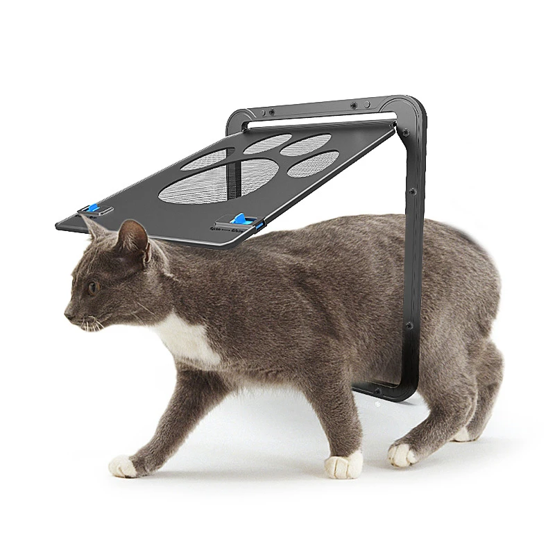 

Dogs Cat Lockable Install Items Gate Window Screen Door Protector Safe Accessories Flap Magnetic Dog Exterior Easy Pets