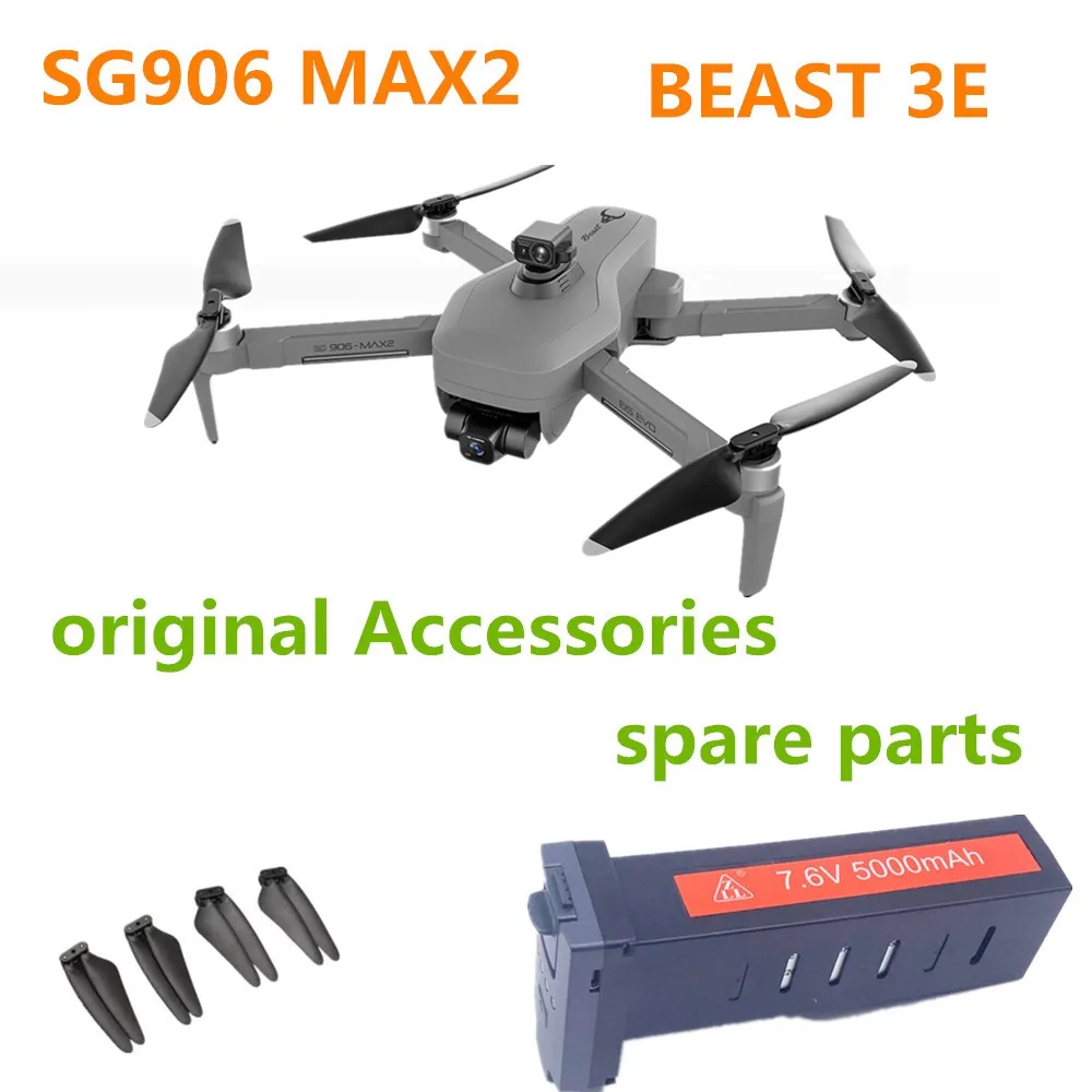 

Лопасти пропеллера для дрона SG906 MAX2, 7,6 В, 5000 мАч