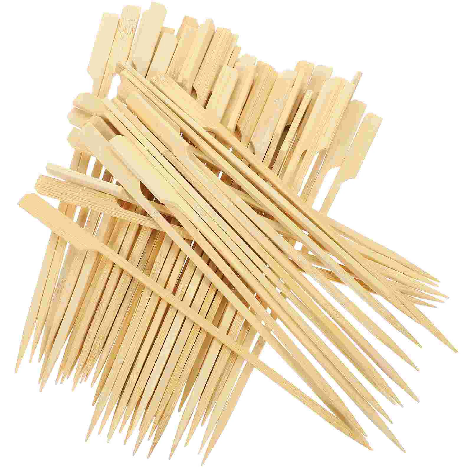 

200Pcs Daily Use Portable Barbecue Skewer Sticks Skewer Accessory for Camping