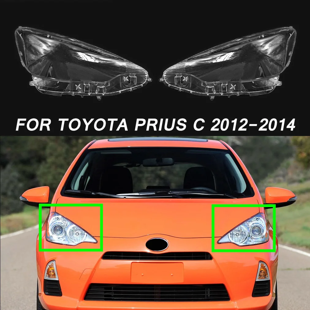 

Подходит для Toyota Prius C 2012-2014 Прозрачная крышка для объектива фары