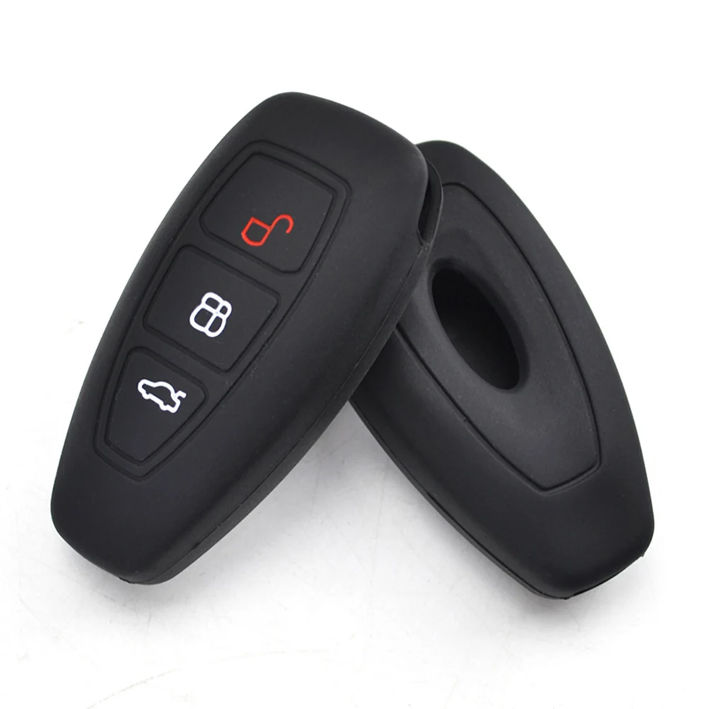 Силиконовый чехол для ключей Ford Focus RS Fiesta Mondeo Kuga B-Max Grand C-Max S-Max Galaxy защитный брелока