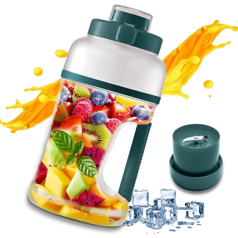 

Sport Portable Blender Athletes 35oz Bottle Blender for Shakes and Smoothies, 6 in 1 Personal Blender USB Rechargeable