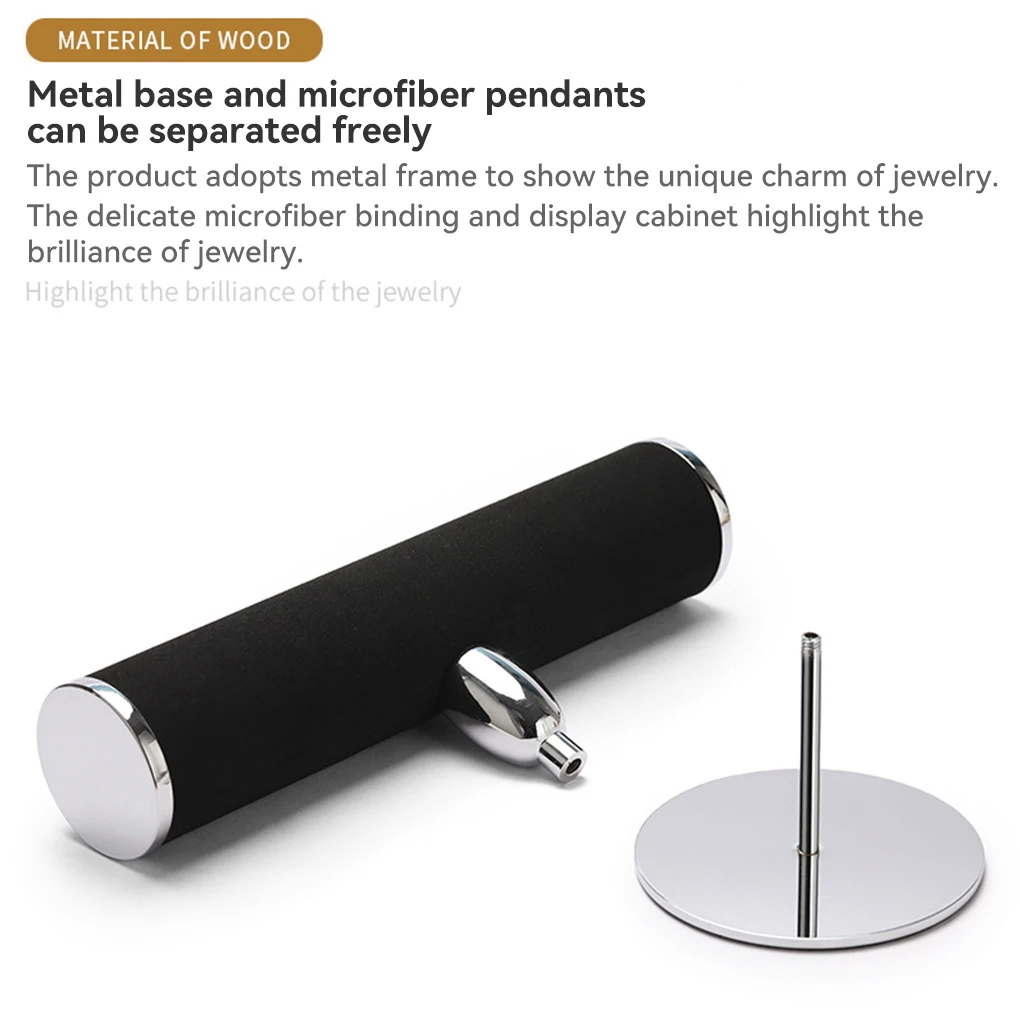 

Jewelry Display Stand Professional Compact Stable Fashion Accessory Watch Necklace Showcase Organizer Base Holding Racks