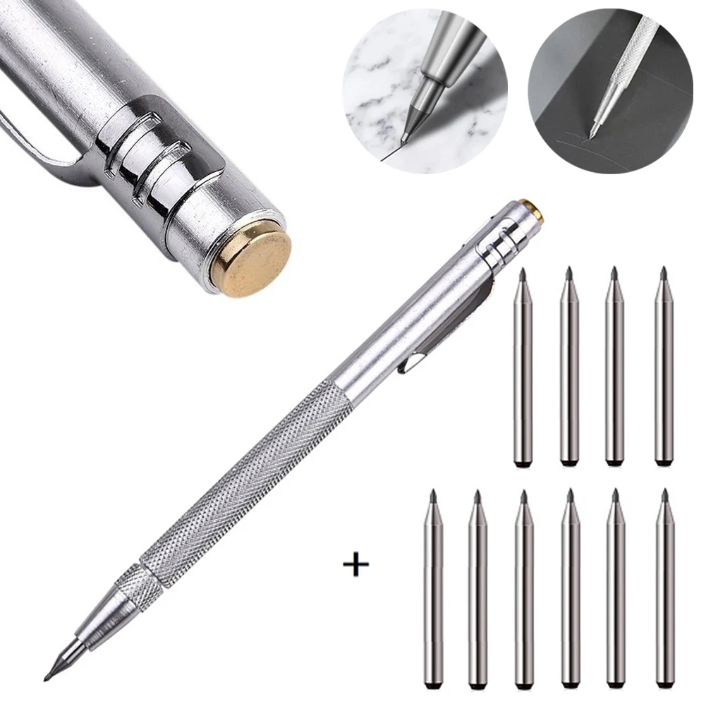 

Scriber Pen Tungsten Carbide Tip Scribers Diamond Scribing Pens Engraving Pen Marking Carving Scribing Marker Tool For Glass