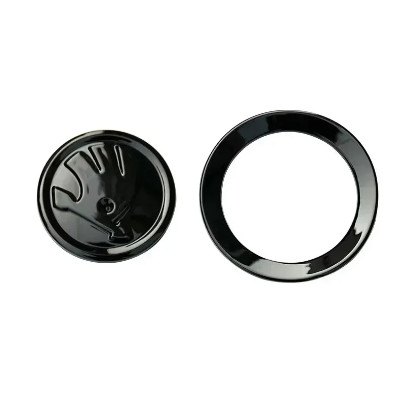 

Автомобильный значок на руль эмблема наклейка автостайлинг для Skoda Octavia Rapid Kodiaq Karoq Fabia Kamiq производное