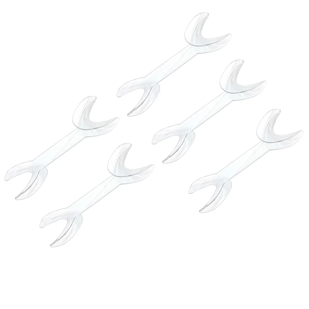 

5Pcs Opener Lip Retractor Mouth Opener Cheek Retractor Disposable Mouth Opener for Check Dentist Clinic
