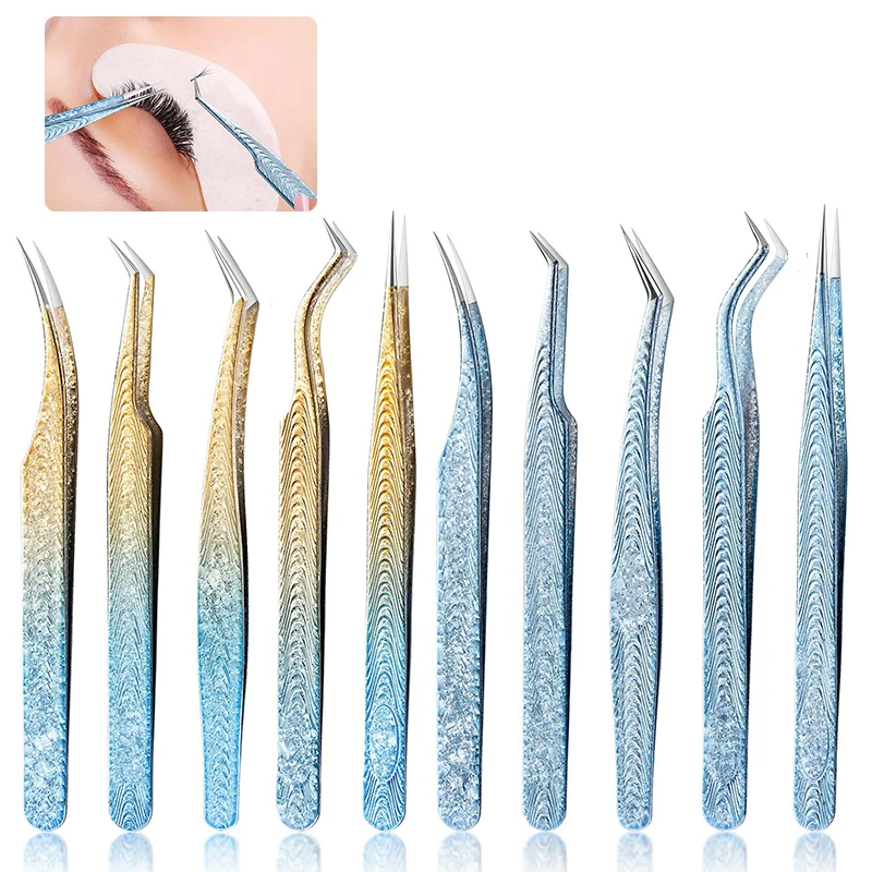 

1 шт., пинцет из нержавеющей стали для наращивания ресниц