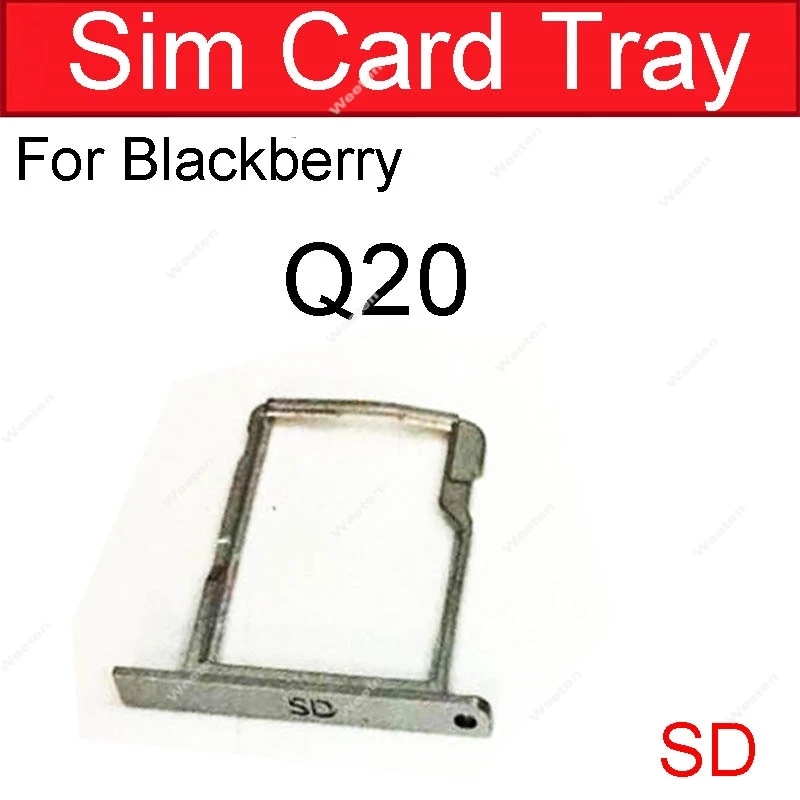 Держатель лотка для SIM-карты BlackBerry Priv адаптер слота Q20 запасные части ремонта