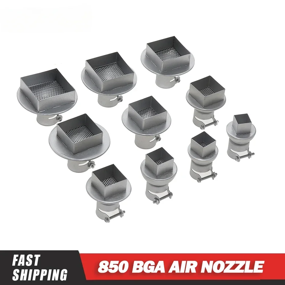 

1 шт. BGA сопла SMD сварочная сопла 850 пистолет горячего воздуха сварочная станция сопла для WEP YIHUA 853AAA SAIKE ATTEN 909D 858D 8588D 858