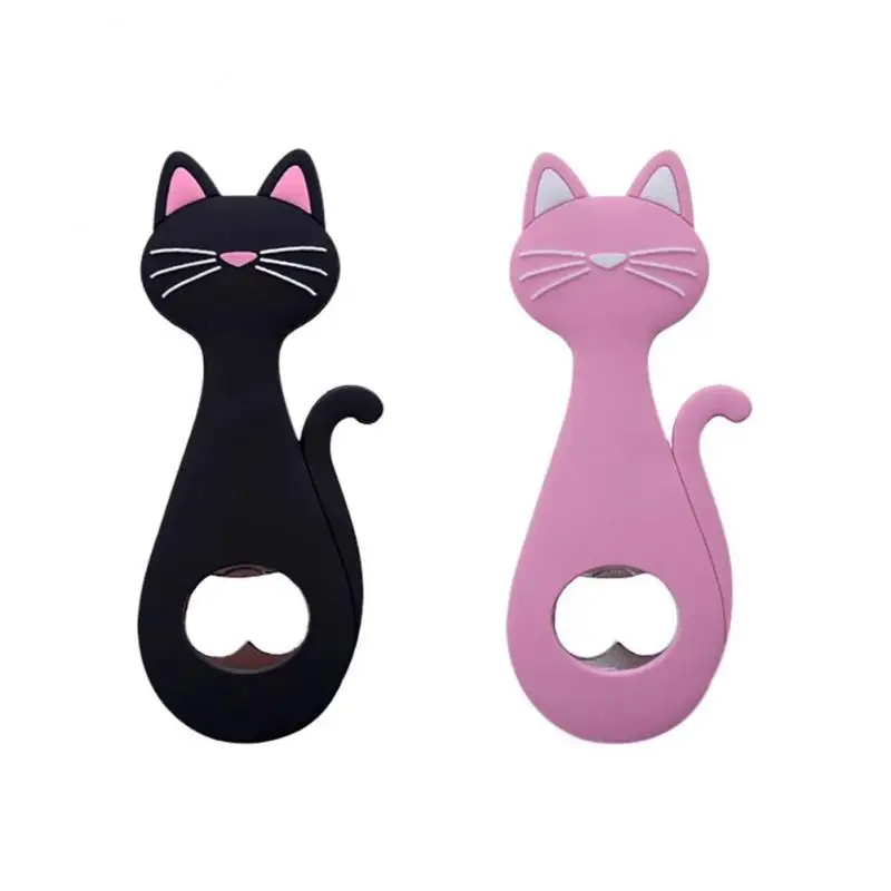 

Magnetic Refrigerator Bottle Opener Cartoon Cute Cat Beer Bottle Opener Magnet Refrigerator Decoration Fridge Magnet Beer Opener