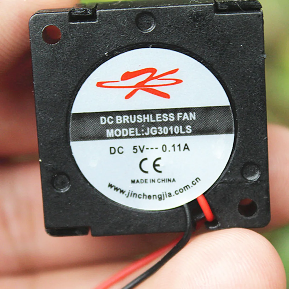 Новый тихий микротурбинный вентилятор DC 5V JG3010LS 3CM мини-бесщеточный микроквадрат 30 мм турбоохлаждение 30 * 30 * 10 мм включен.
