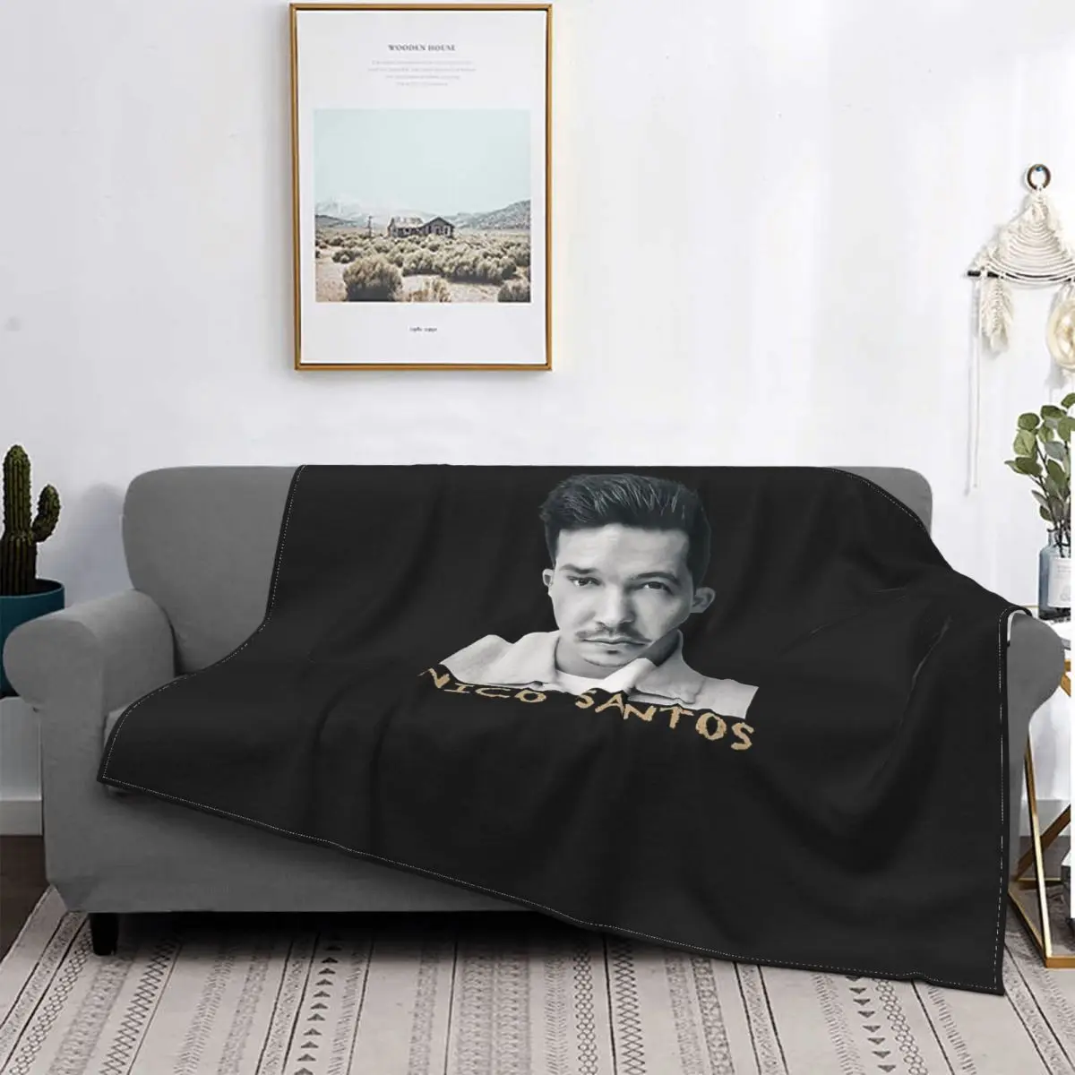 Нико Сантос ультра-мягкое Флисовое одеяло