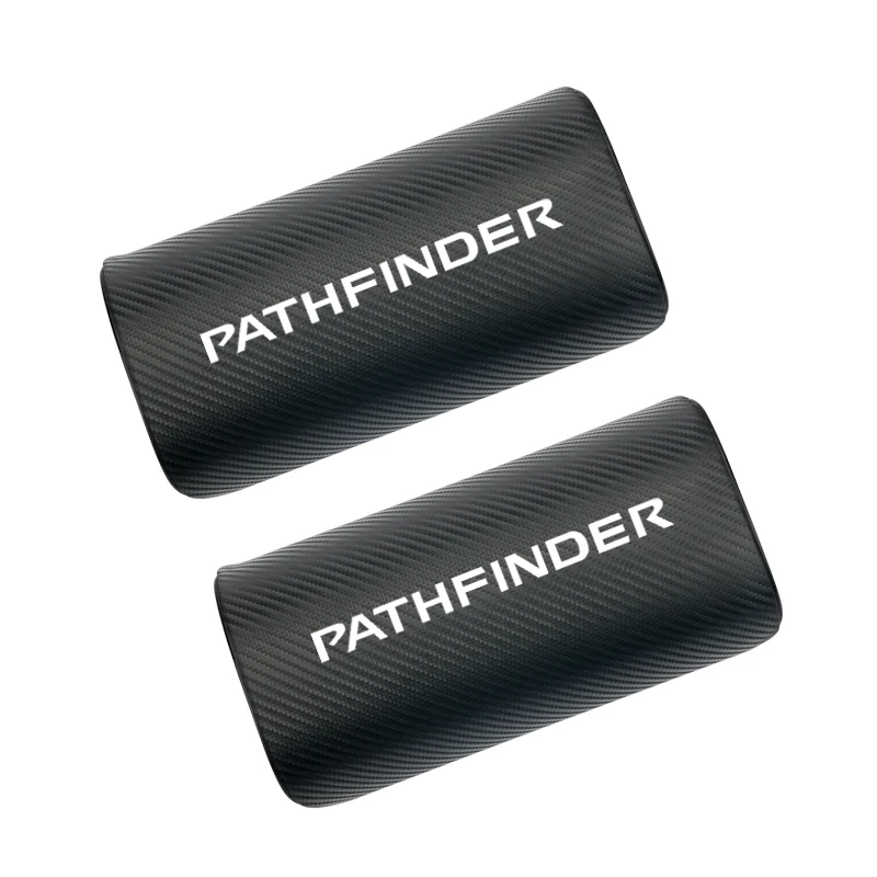 

Кожаная Автомобильная подушка для шеи, подушка для подголовника сиденья для Nissan Pathfinder R50 R51 R52, аксессуары