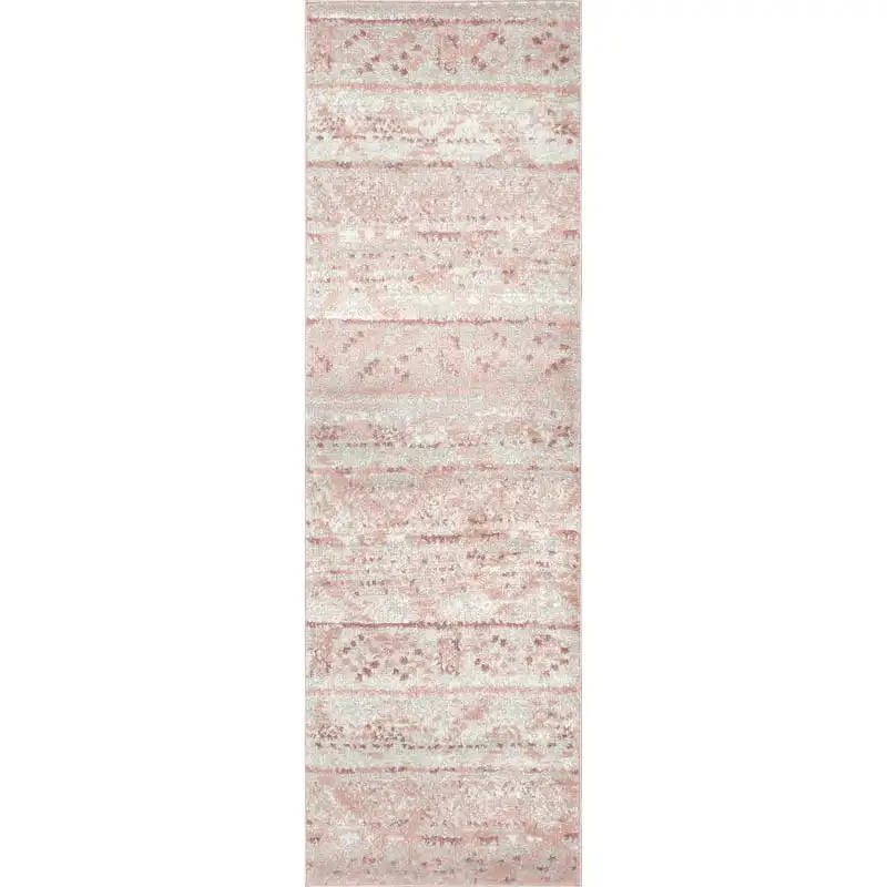 

Moroccan Hattie Runner Rug, 2' x 6', Pink