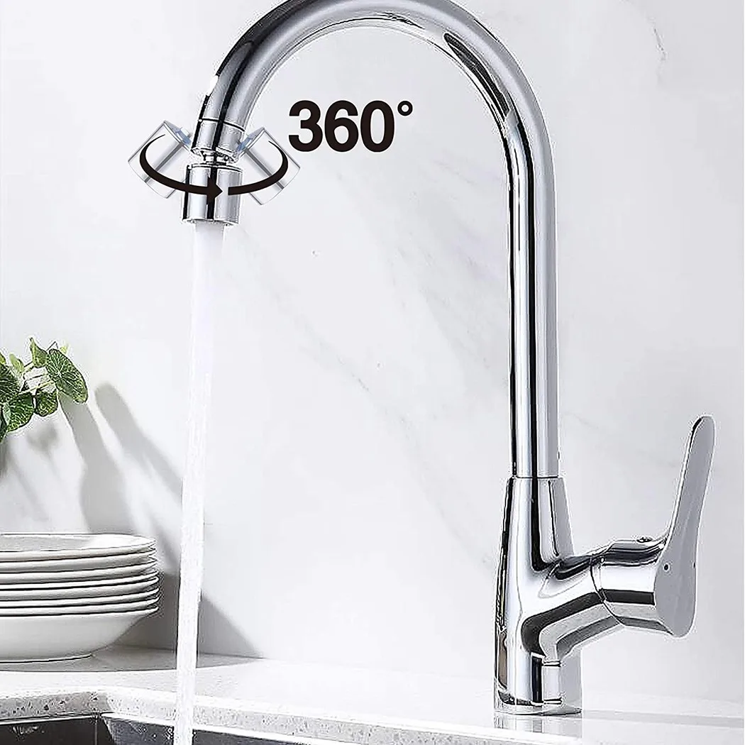 

Kitchen Tap Head 360 Degree Rotate Faucet Water Saving Swivel End Diffuser Adapter Filter M24 Sprayer Head Water Brass Faucet