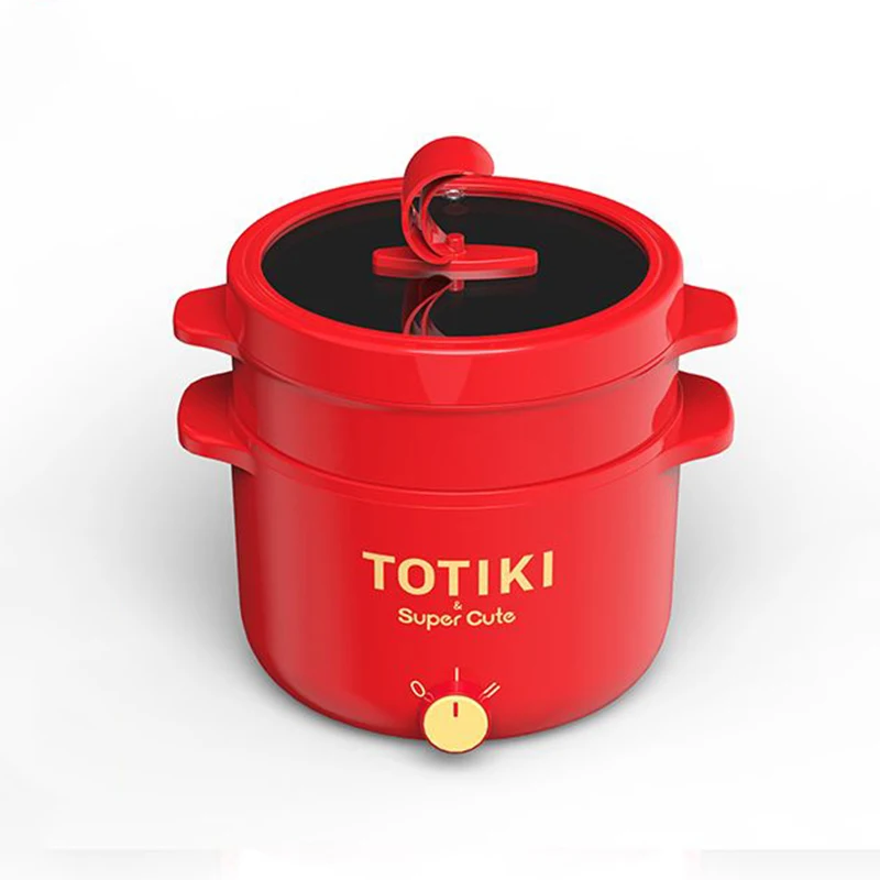 

Multifunctional Electric Cooker 2L Beautiful Portable Rice Cooker Small Household Kitchen Appliances Dorm Office Available