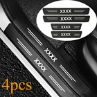 4 шт., Защитная Наклейка на порог автомобиля