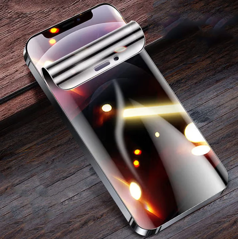 

For Apple Iphone 13 12 Pro Max Mini Anti-Peeping Hydrogel Film Anti Spy Screen Protector for Iphone 13pro 13mini Private Film