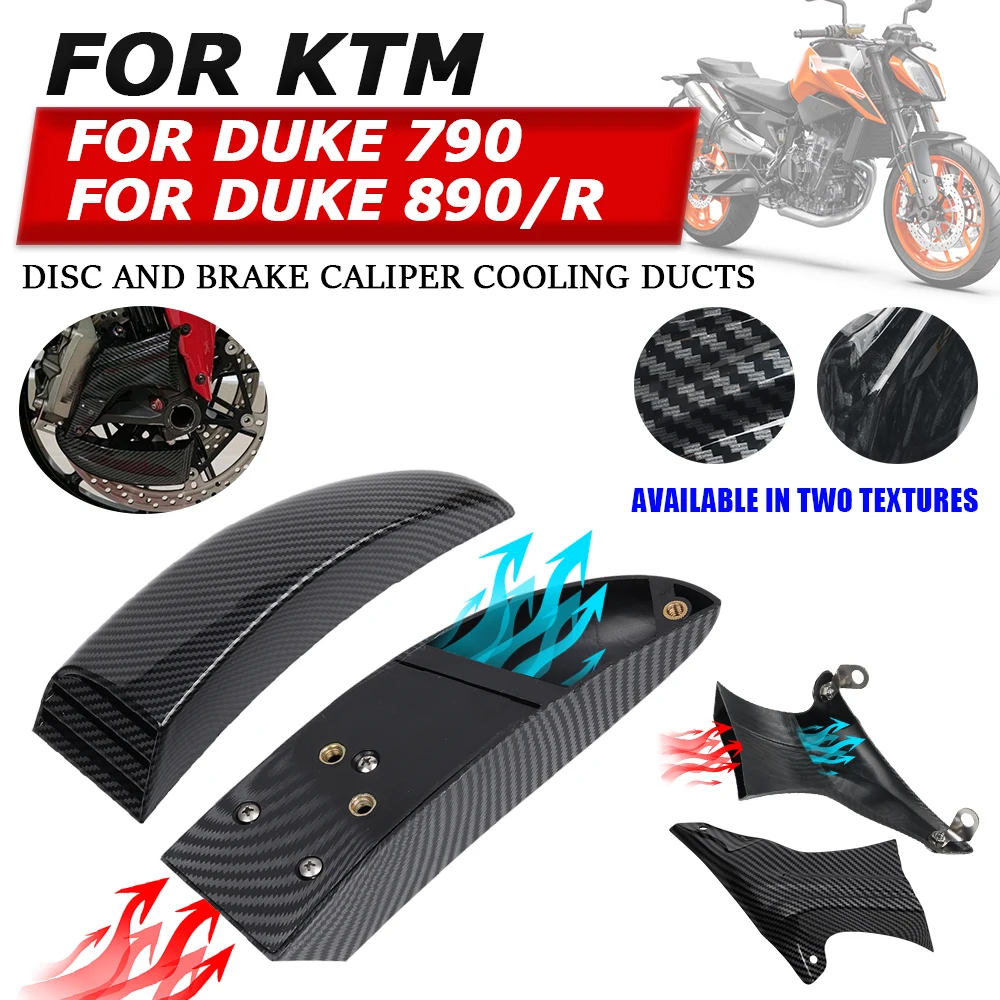 

Аксессуары для мотоциклов KTM DUKE 790 DUKE 890 R DUKE790 DUKE890 R 2022 2023, суппорт переднего дискового тормоза, воздухоохлаждение, крышка воздуховода