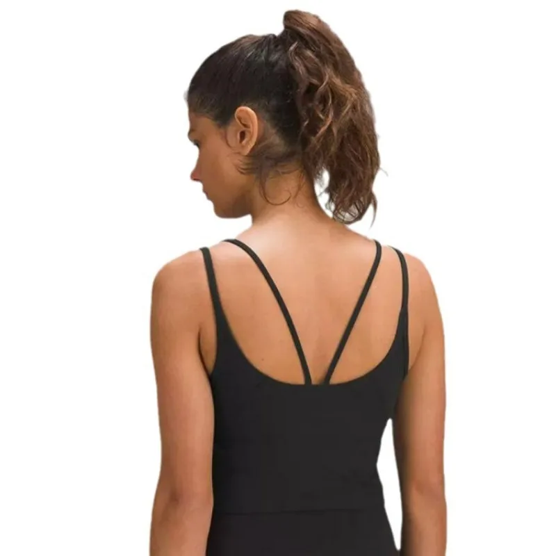 Спортивный бюстгальтер с нагрудными подушечками для женщин жилет бега