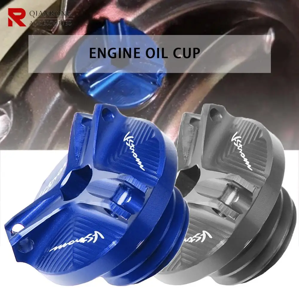 

FOR SUZUKI V-STROM 650 2004-2020 2019 2018 16 Engine Oil Filter Cup Plug Cover Screw V-STROM 1000 Motorcycle Oil Filler Tank Cap