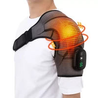shoulder support heating massage bandage arthritis injury dislocation rehabilitation therapy pain relief shoulder brace belt