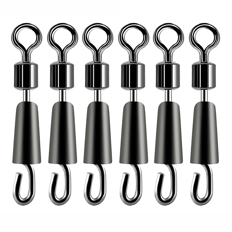 

20pcs Carp Fishing Quick Change Feeder Swivels Method Feeder Swivel Snaps Fishing Accessories Tool Jig Hooks Tackle Connector