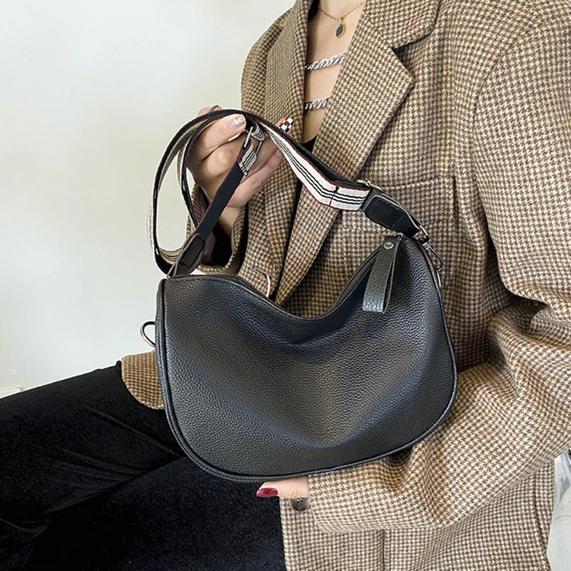 

Handbag Women's Leather Shoulder Bag Fashion Solid Simple Fashion Female Messenger Crossbody Luxury PU Designer Brand Woman Bags