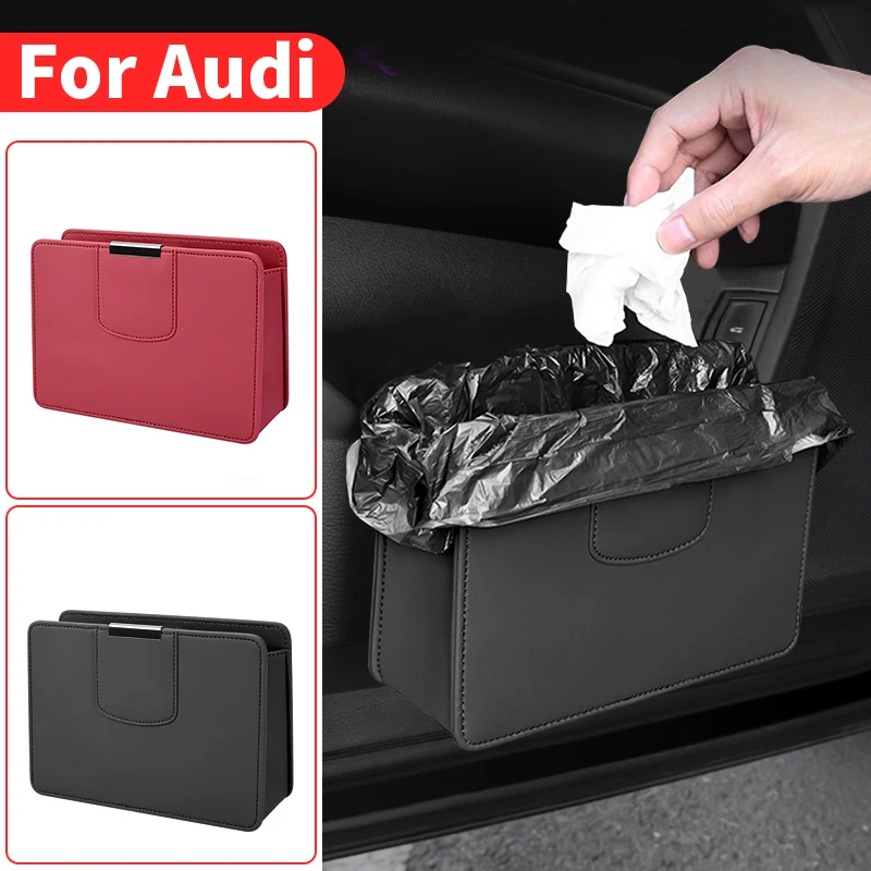 Подходит для Audi Q2 Q3 Q4 Q5 Q7 Q8 A3 A4 A5 A6 A7 A8 RS5 RS6 контейнер хранения в салоне автомобиля