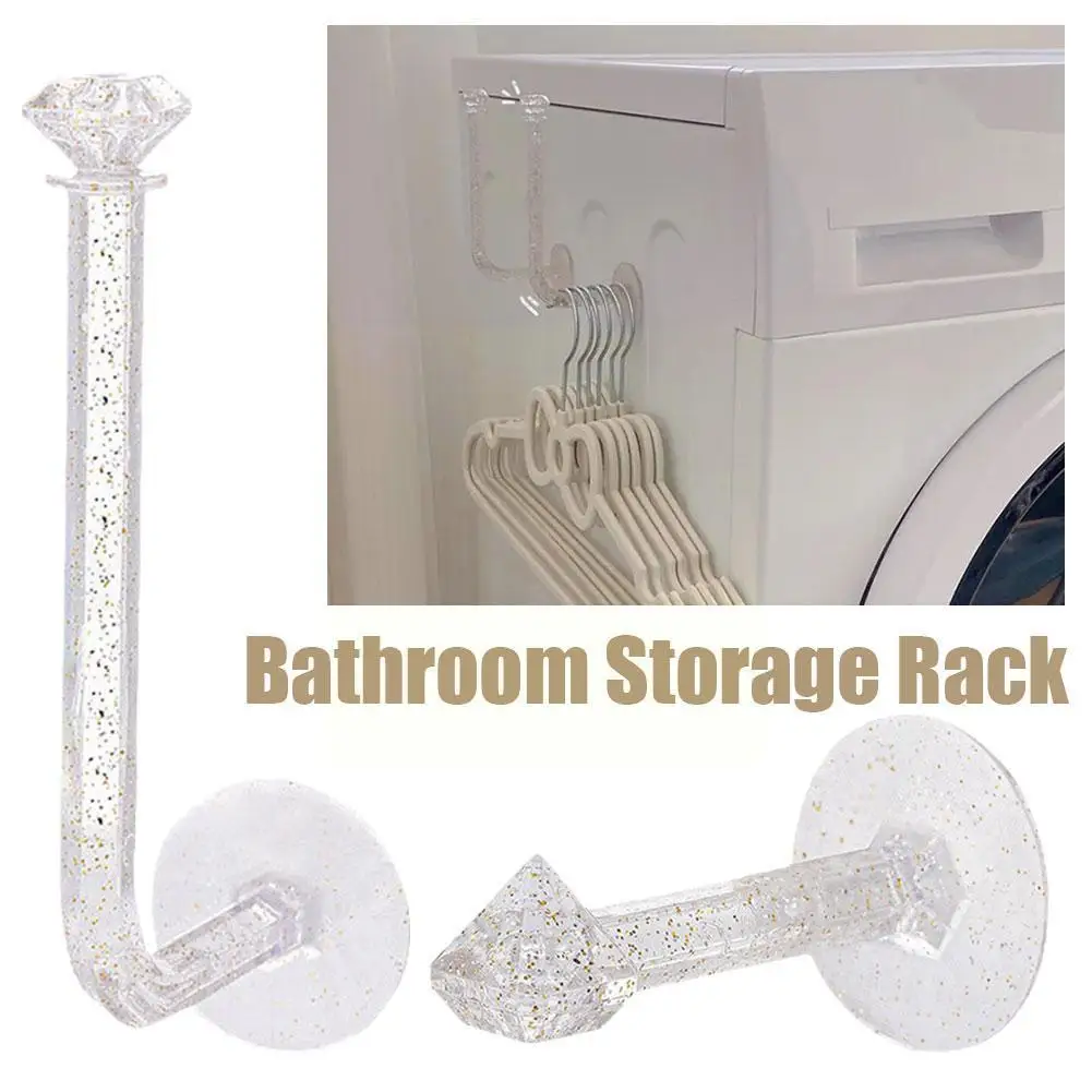 

1 шт. прозрачные крепкие самоклеящиеся дверные настенные вешалки, крючки для силиконового хранения, подвесные кухонные Креативные аксессуары для ванной комнаты H4P7
