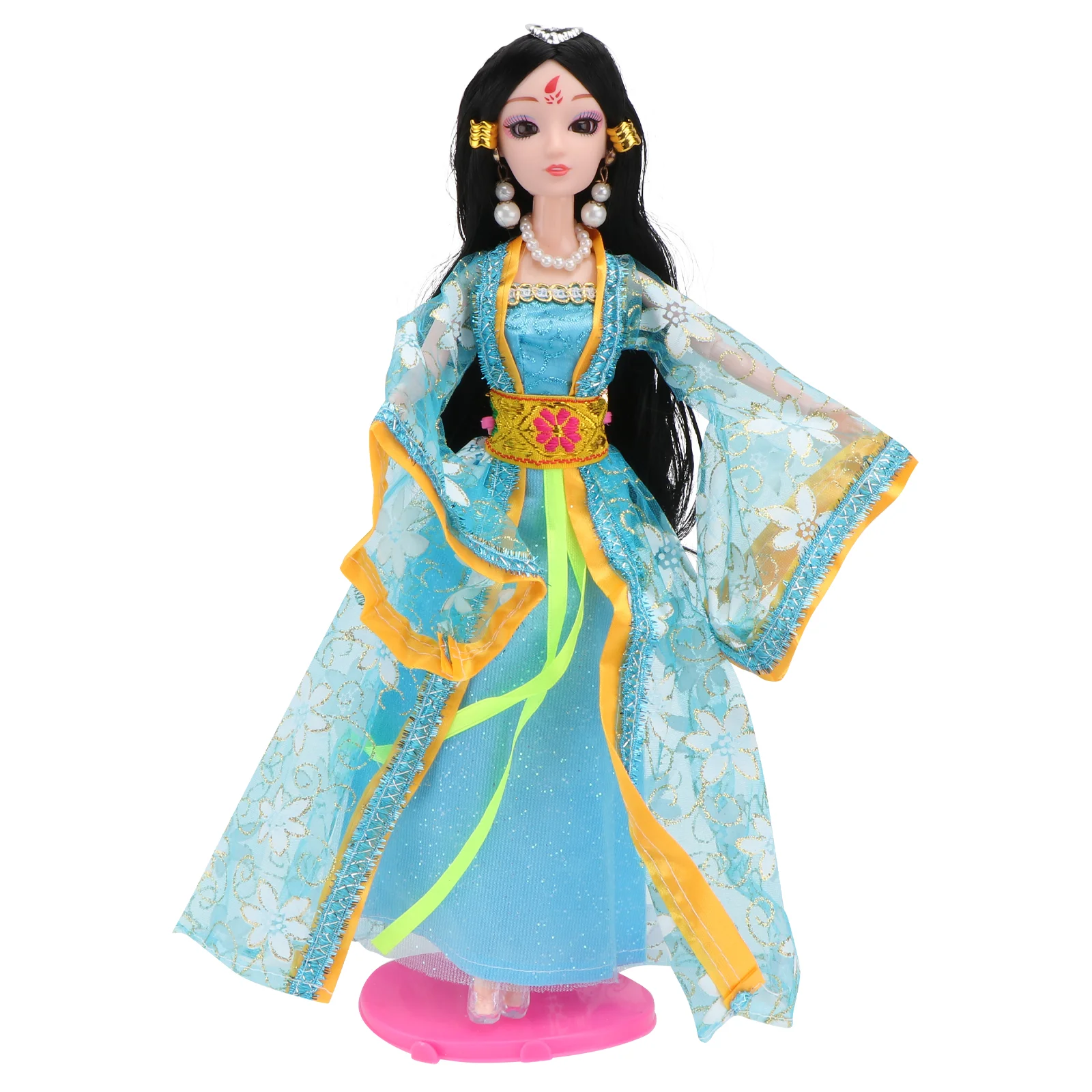 

Chinese Style Dolls Baby Girl Toys Kids Ancient-Costume Educational Playthings Girl's Princess