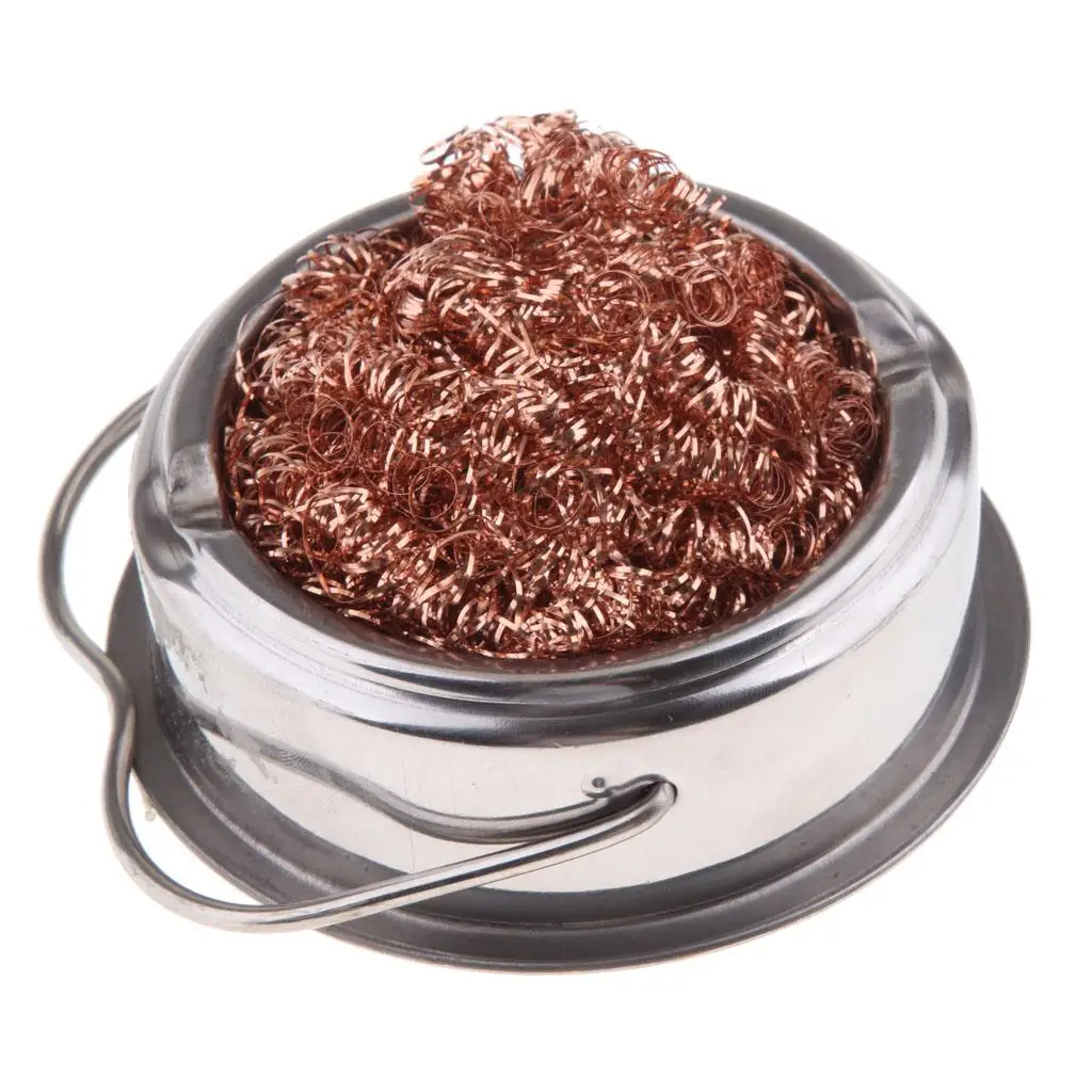 

Soldering Solder Iron Tip Cleaner Cleaning Wire Ball Heavy Duty Welding - 28x