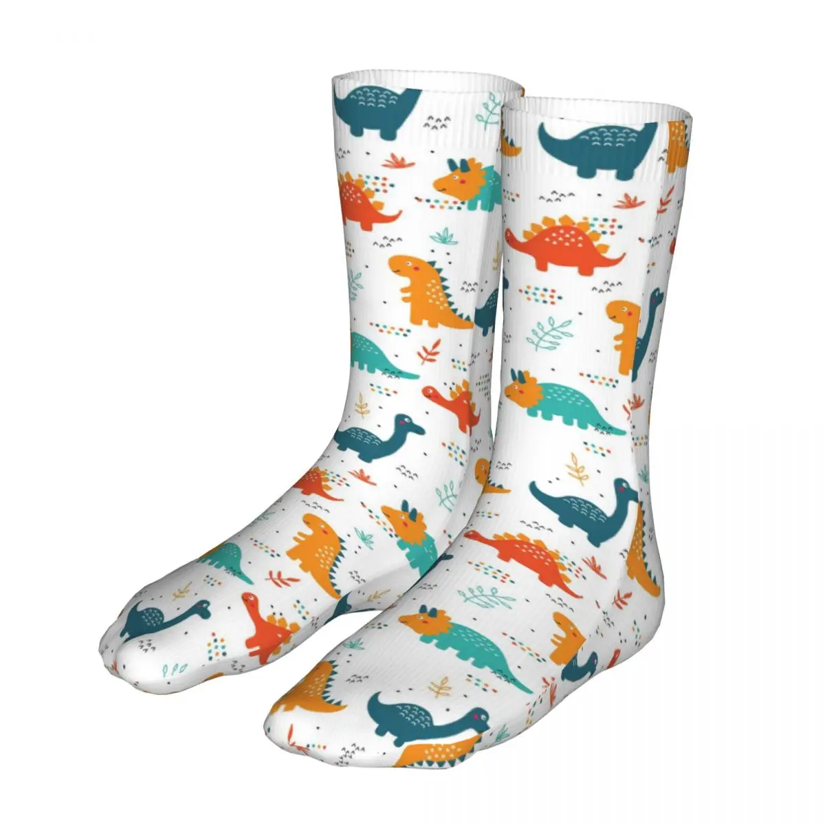 

Men Sport Cute Cartoon Dinosaur Socks Cotton New Women Sock