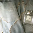 Жаккардовые плотные шторы с французским тиснением, затемняющие домашние украшения для гостиной, спальни, простые высококлассные на заказ