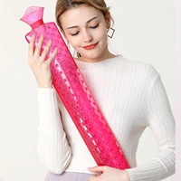 plus size water filling hot water bag for female warm belly hands and feet cute warm water bag on bed warmer hot water bottle