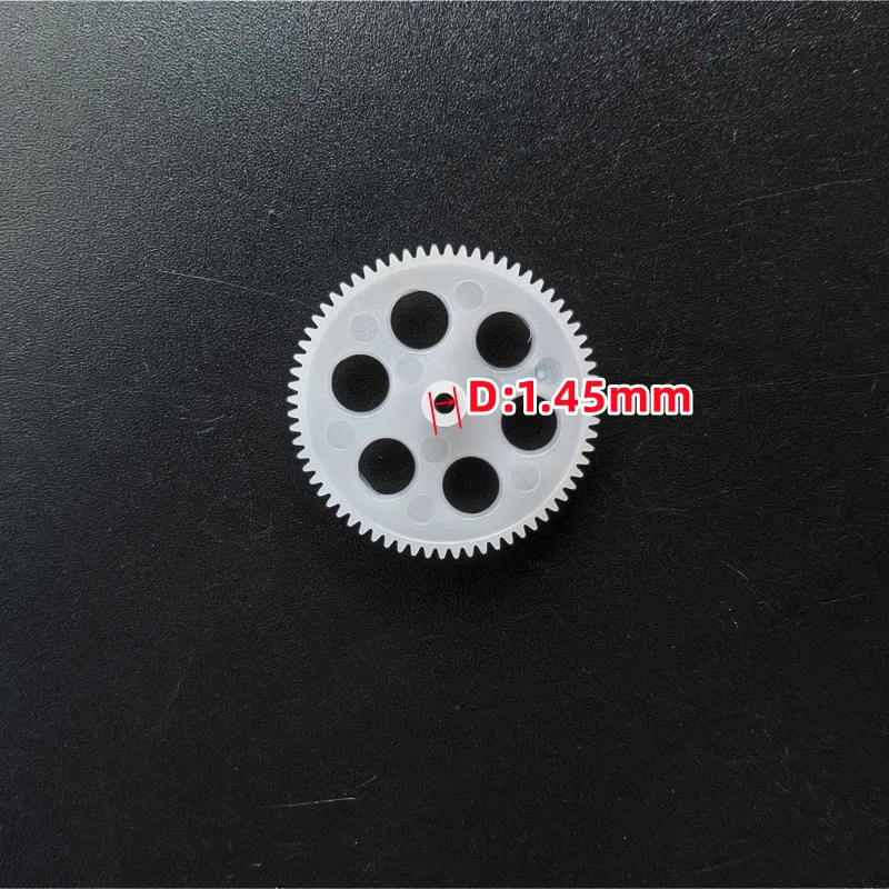10 шт./лот 681.5A 68T 0 3M шестерня для самолета OD = 21 мм 68 зубьев 1 4 отверстие вала