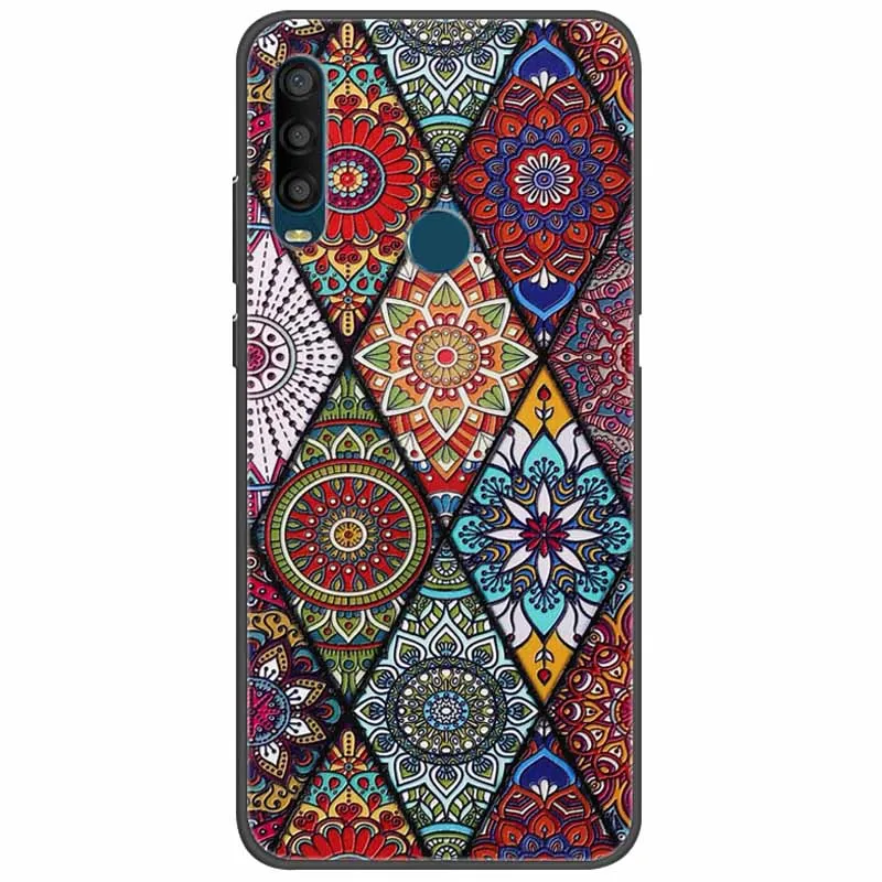 Чехол для alcatel 1SE 2020 чехол 5030A мраморный силиконовый мягкие защитные задние крышки