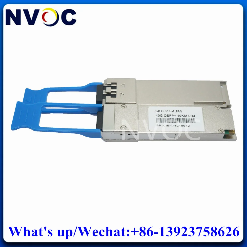5 шт., однорежимный флэп-коннектор, 40GBASE-LR4 1310 нм, 10 км, 40 г, QSFP + LR4 SMF, волоконно-оптический трансивер