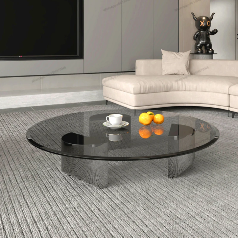 Журнальный столик из закаленного стекла диван для домашней гостиной чайный