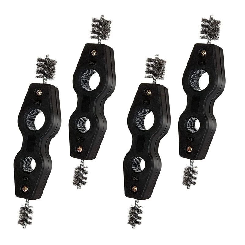 

8Pcs Copper Tubing Brushes, Pipe Cleaning Tool Copper Pipe Cleaner Tool Fitting Brushes Copper Tubing, For Plumbing