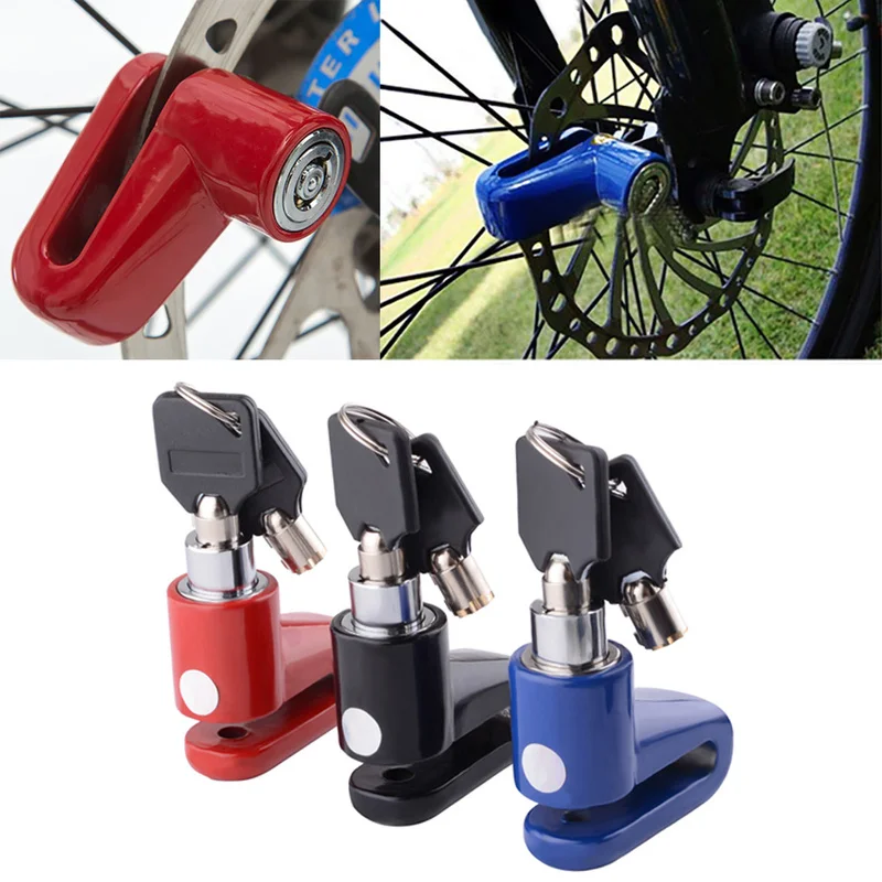 

Anti-theft Brake Disc Disk Lock for Motorcycle Scooter Bike Universal Wheel Steel Security Protection Portable Keyless Lock