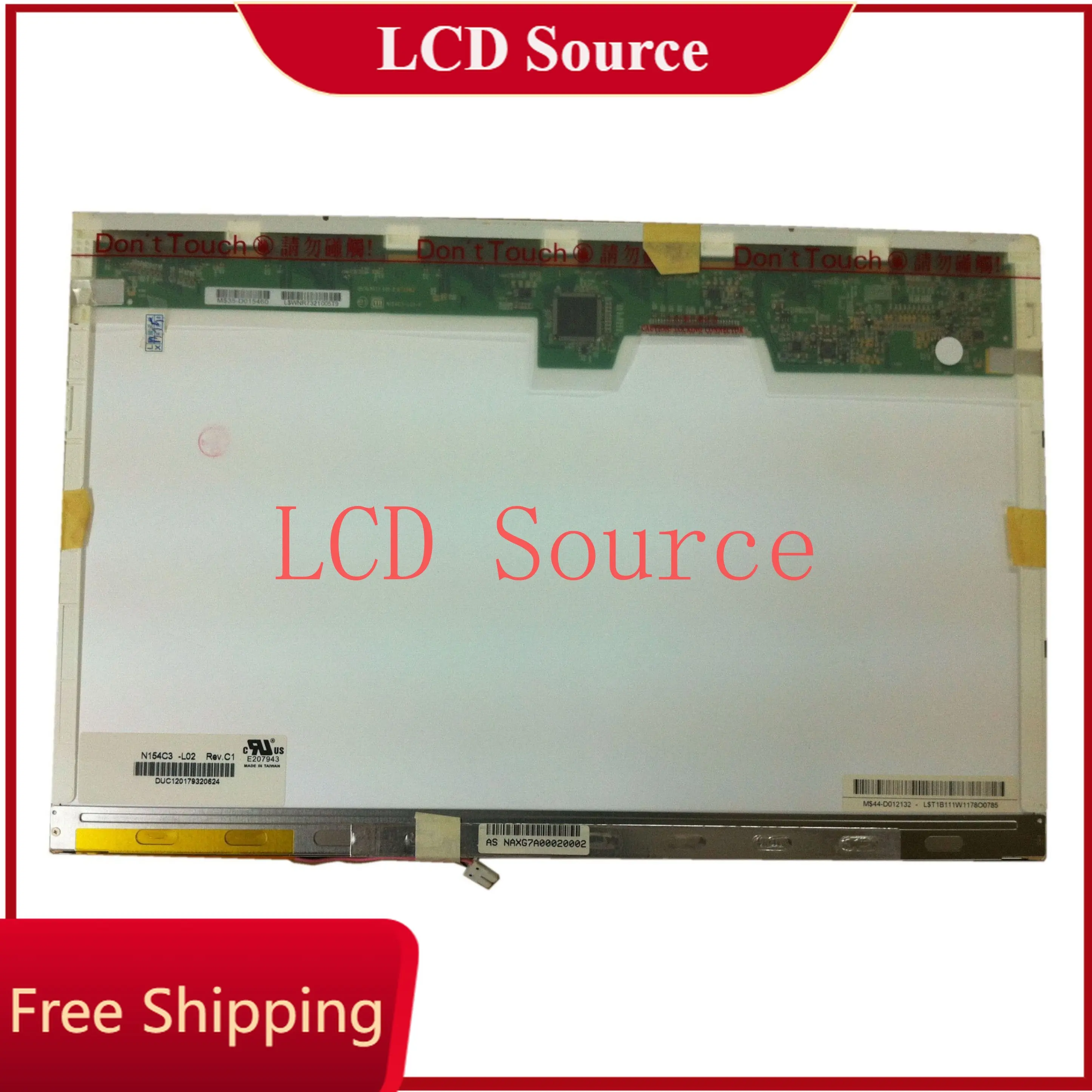 N154C3-L02 B154PW02 V.2 N154C1-L02 B154PW01 V.0 V.1 CLAA154WP04A CLAA154WP01A ЖК-экран для ноутбука