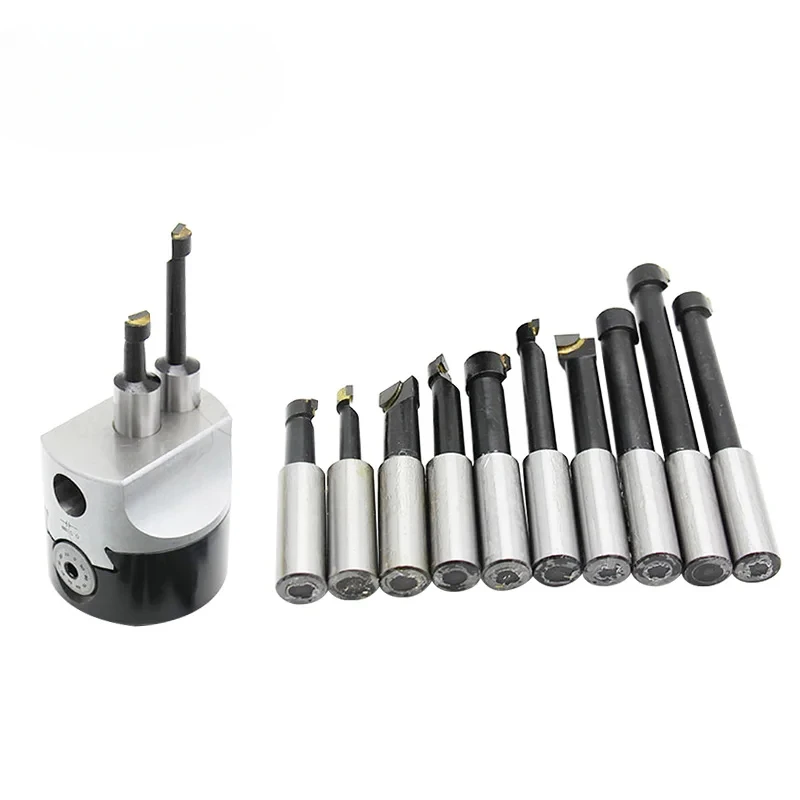 1 компл. F1 2-дюймовая головка 50 мм + держатель Морзе 9 шт. 12 расточная оправка F1-50 для