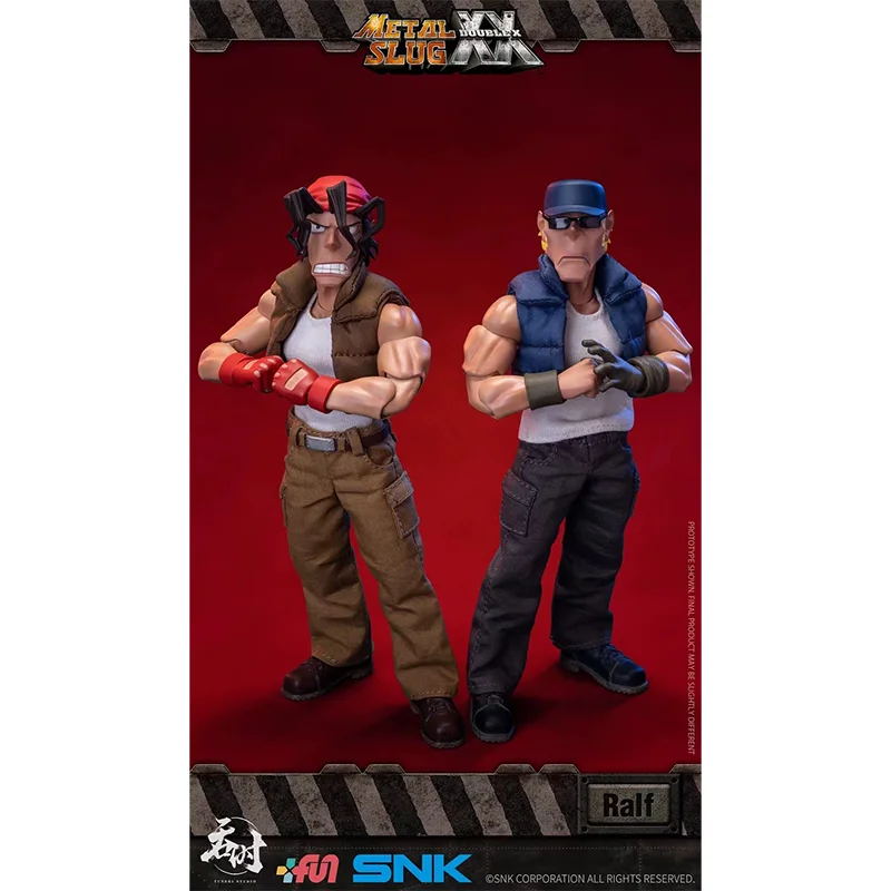 

Original TUNSHI STUDIO TS-009 Clark TS-010 Ralf Jones 1/12 METAL SLUG XX In Stock Anime Action Collection Figures Model Toys