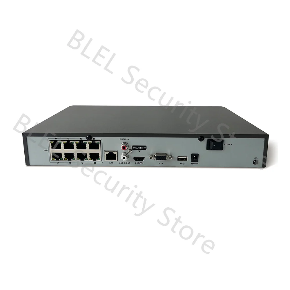 Фото Сетевой видеорегистратор Hikvision DS-7604NI-Q1/4P 4-канальный 1U 4 PoE, DS-7608NI-Q1/8P 8-канальный 4K PoE, H.265+, Plug and Play, для систем видеонаблюдения №4