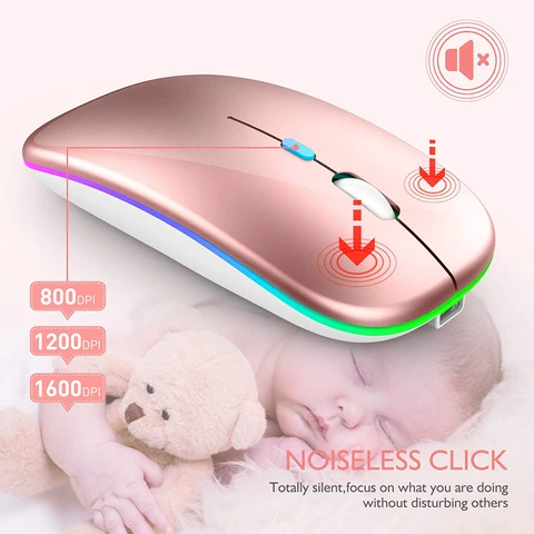 Беспроводная мышь kebidumei 1600DPI