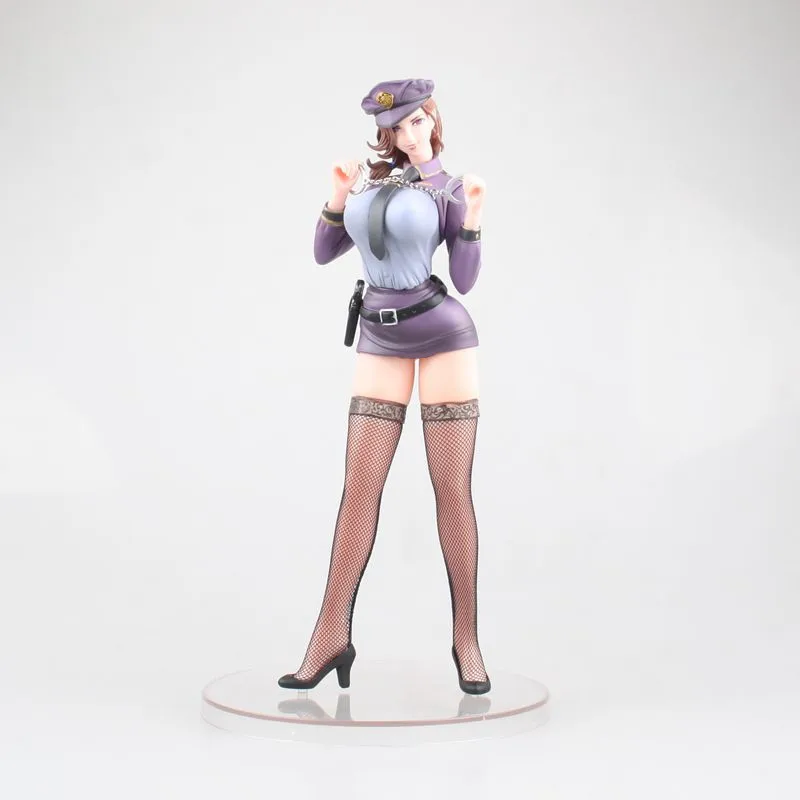 

Japan Anime Nasty S Police Woman Action Figure Akiko Designed By Oda Non 1/6 Scale Painted Model Collection Toy