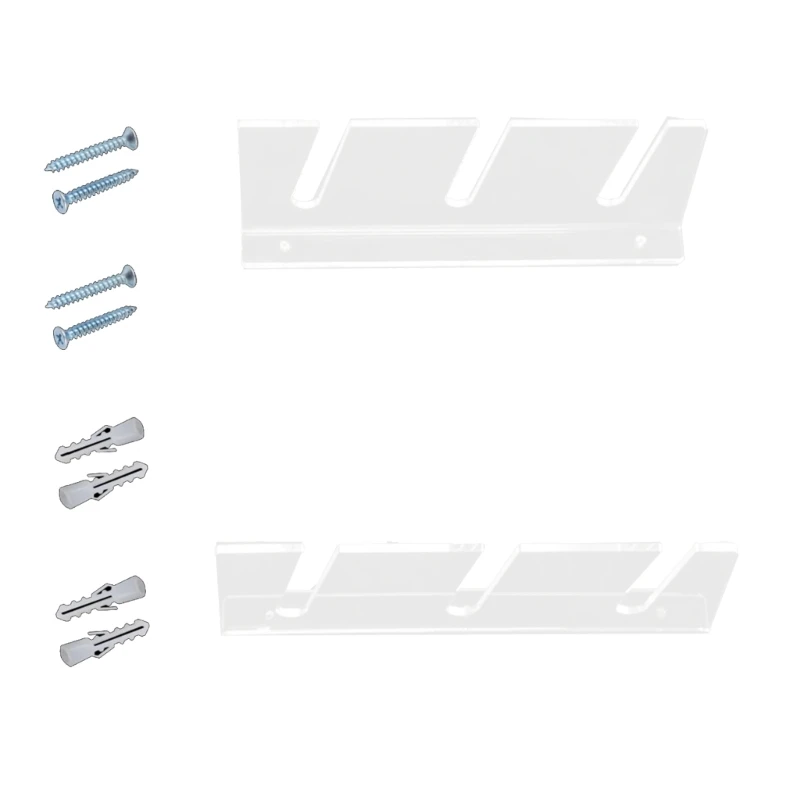 Прочный акриловый стеллаж для хранения полки скейтборда дома или использования