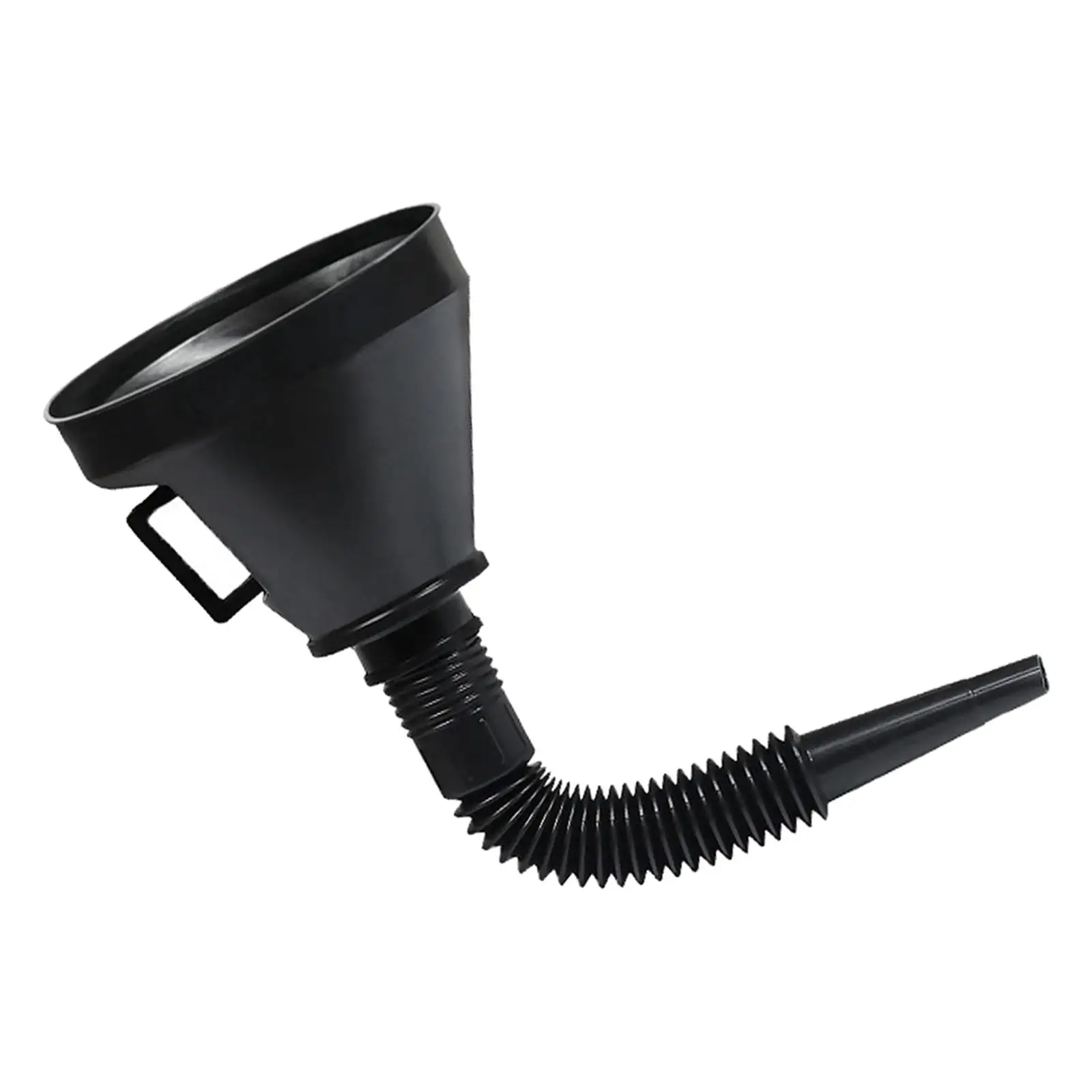 

Gasoline Fuel Funnel with Handle Detachable Extension Plastic Convenient